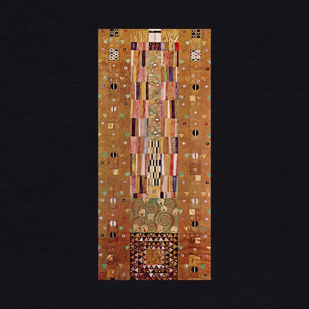 End of Wall, Stoclet Frieze by Gustav Klimt by MasterpieceCafe